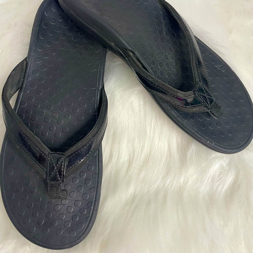 Vionic Black Sandals SZ 11